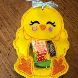 Easter Chicken Peekaboo Treat Bag New