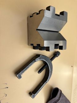 Machinist V-Block Set with Clamp(Starrett)