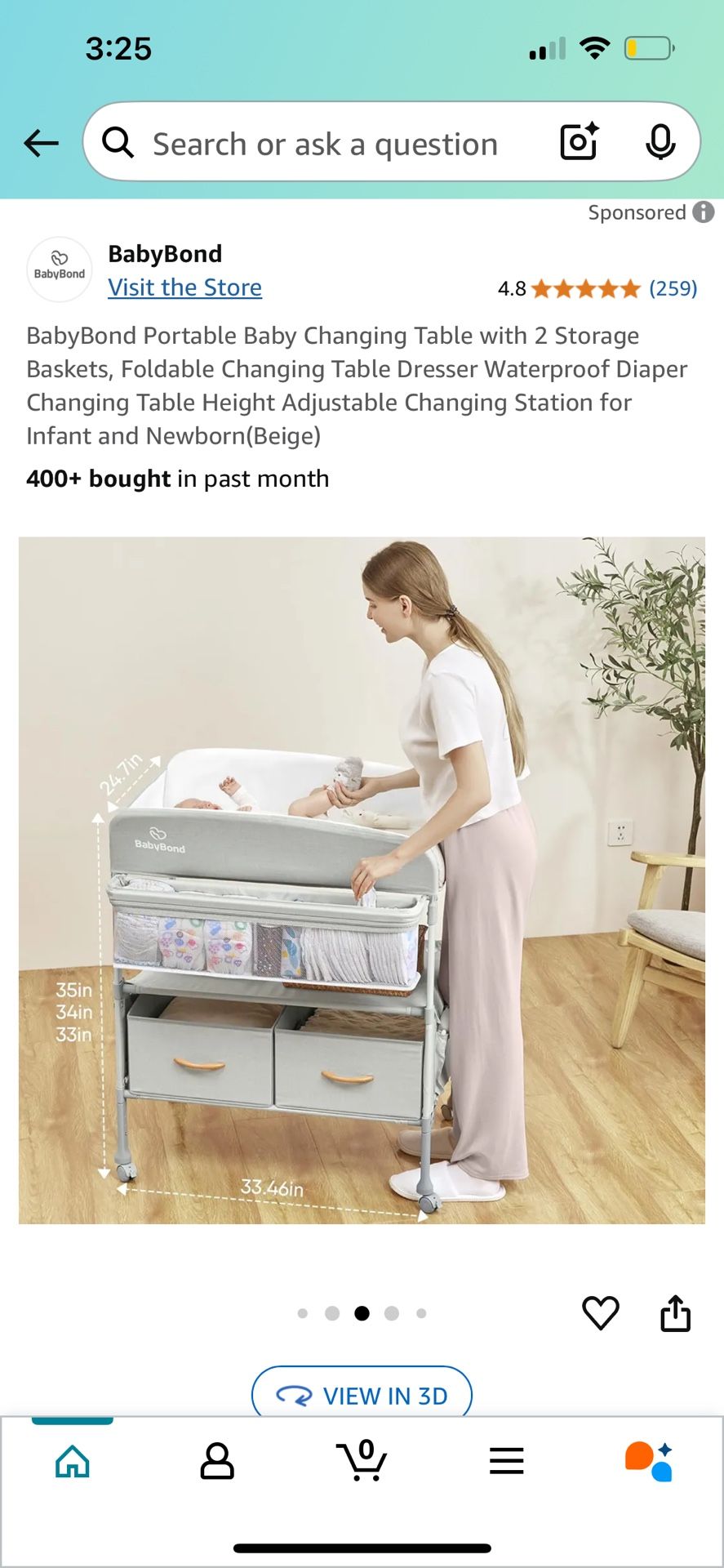 Changing Table