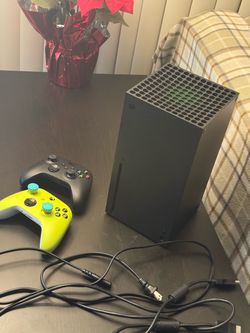 Xbox Series X Console with Two Controllers