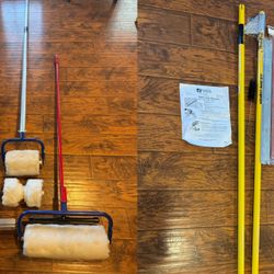 NEW Midwest Rake S550 & Rooftop Equipment Pro Floor Coating Tool Set