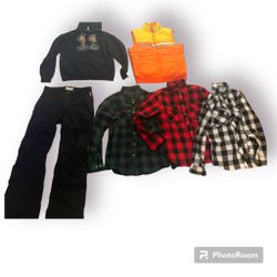 Medium Clothes Bundle  Vintage T Shirts  Sweaters Moncler Ski Pants rebook classic sweater hardwood classic Rodman  stranger things made in Italy long