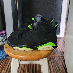 Jordan 6 Electric Green Good Cond. Sz 8 $150