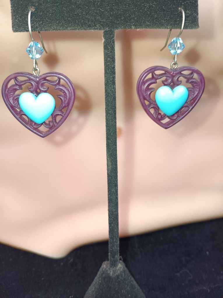 Tarina Tarantino Heart Earrings