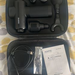 Renpho Thermacool Massage Gun With 5 Attachments 