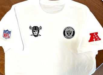 white las vegas raiders shirt