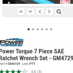Ratcheting Wrenches Set
