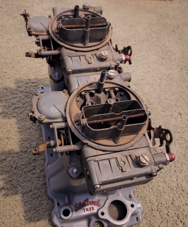 Edelbrock TR1X Tunnel Ram Set Up