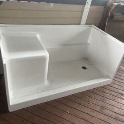 Fiberglass Shower Base 