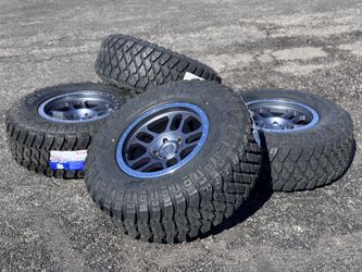 17" Jeep Wheels and Tires Rubicon JK JL Gladiator Wrangler 