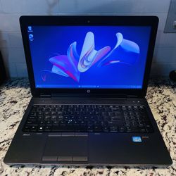 HP 15.6” Work Station Laptop - 16GB Ram, Intel i7, 2GB GPU, 256GB SSD + 500GB HD, Backlit KB, Win 11 Pro, MS Office 2024