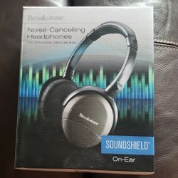 Brookstone Noise Canceling Headphones 