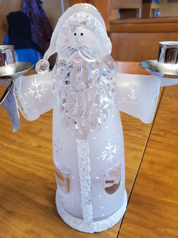 WANT GONE! Santa Candle Holder * $10 OBO