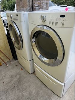 Washer and dryer