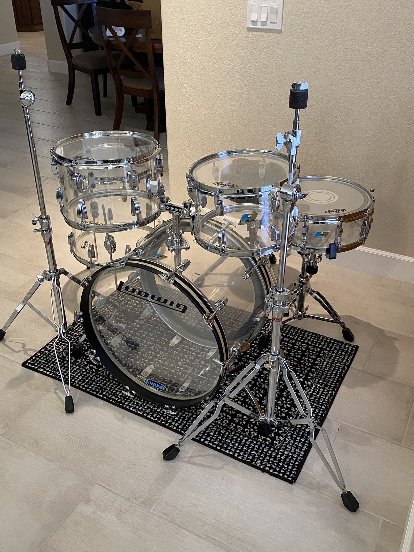 Ludwig Vistalite Drum Set 1978 for Sale in Chandler, AZ OfferUp