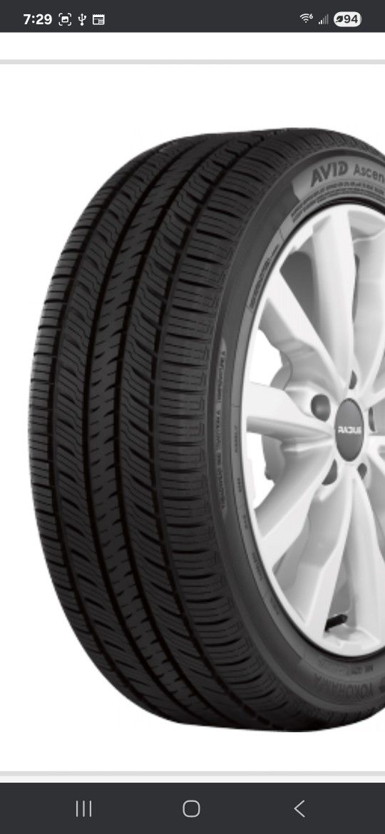 (4) 205/60r16 Kumho Tires 205 60 16 Inch