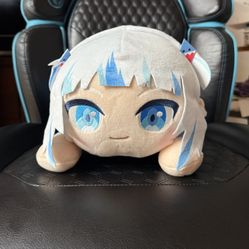 Hololive x Round 1 Collab Exclusive 14.1IN Plush Toy Flying Pose - Gawr Gura