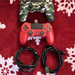 PlayStation 4 Wireless Controller Bundle & Cables