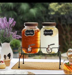 Drink Dispenser with Stand