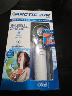 ARTIC AIR 4 SPEED SETTINGS 12 HOURS PER CHARGE