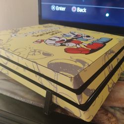PS4 Pro - GoldHEN - 9.00 -1Tb - Cuphead Theme