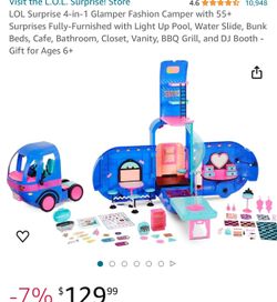 LOL Camper Surprise With Bonus Dolls And Accessories