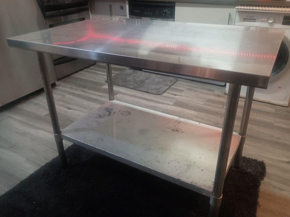 Stainless Steel Prep Table