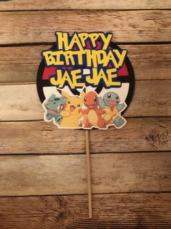 Pokémon Cake Topper