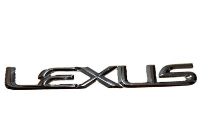 Lexus Rear Trunk Lid Chrome Letter Emblem Badge 3D Nameplate 7.5”