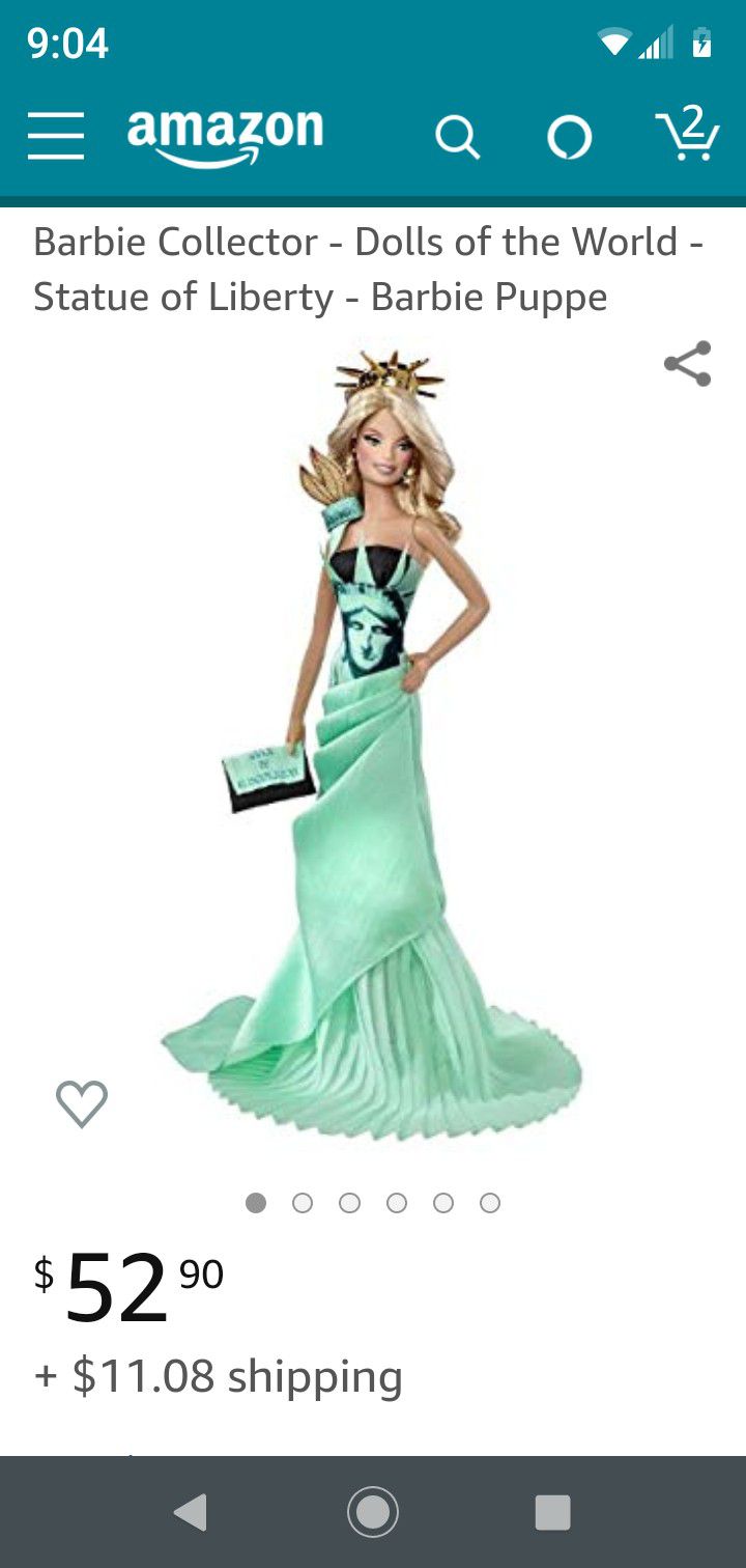 Statue of liberty Barbie