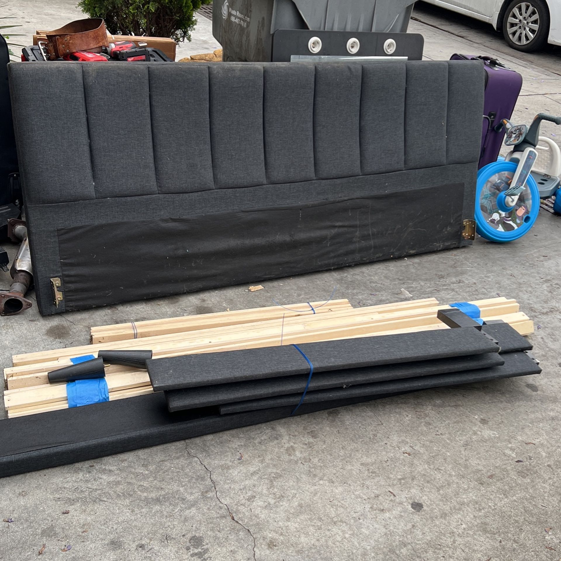 Cali King Bed Frame (low)