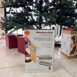 KITCHENAID 3-PIECE PASTA ROLLER & CUTTER SET 