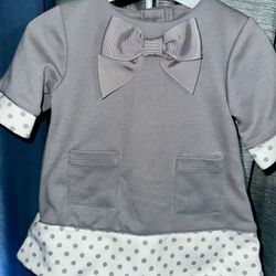 Jillian’s Closet 2 Piece Long Sleeve Pant Set 0-3 Months Baby Girl