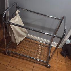 Clothing Rack With Wheels 