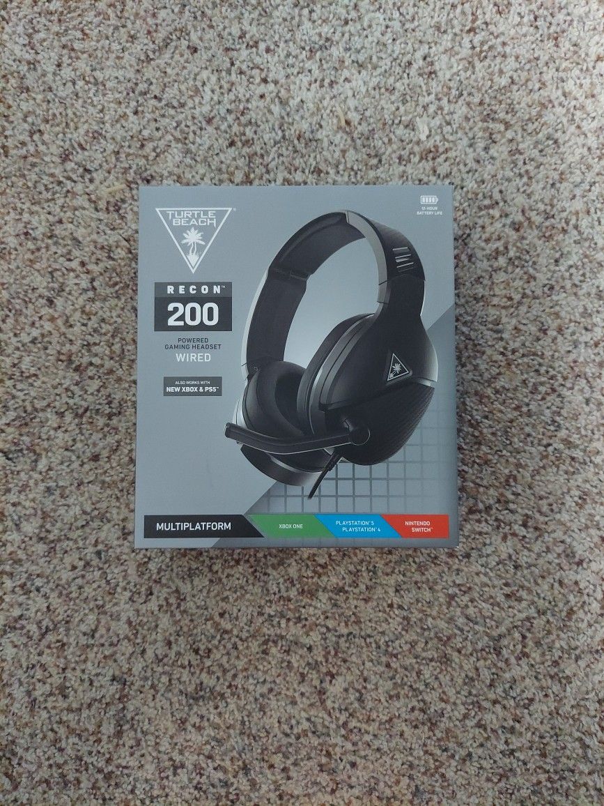 Turtle Beach Recon 200 Wired Gaming Headset