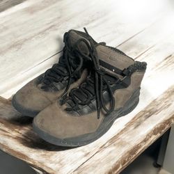 Air Jordan 10 Retro Boots - Brown/Black - Men’s 6Y
