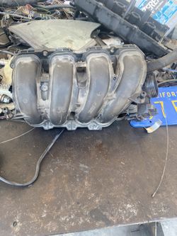 Complete Intake Manifold Off 2009 Mini Clubman