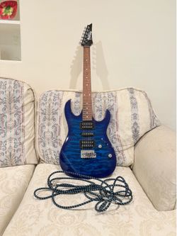 Ibanez GRX70QA Electric Guitar Transparent Blue Burst