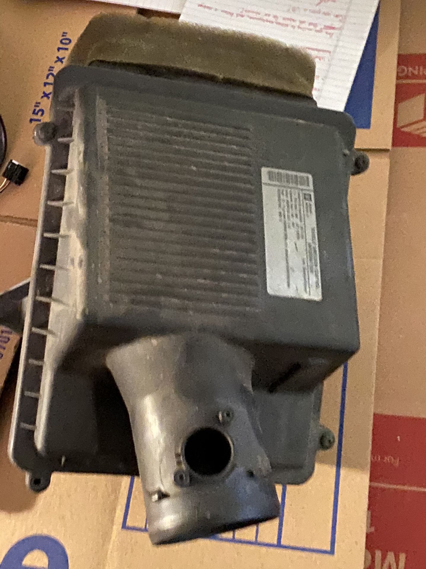 GMC Airbox, intake