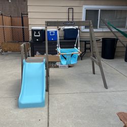 Toddler Slide And Swing