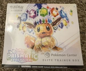 Prismatic Evolutions Pokemon Center ETB