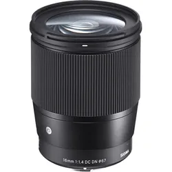 Like new SIGMA 16mm 1.4f e mount lens