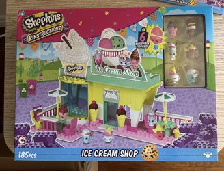 Shopkins Kinstructions Ice Cream Shop / lego like