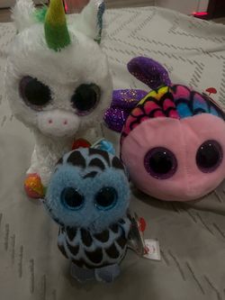 Ty Beanie Boo Plush Lot of 3