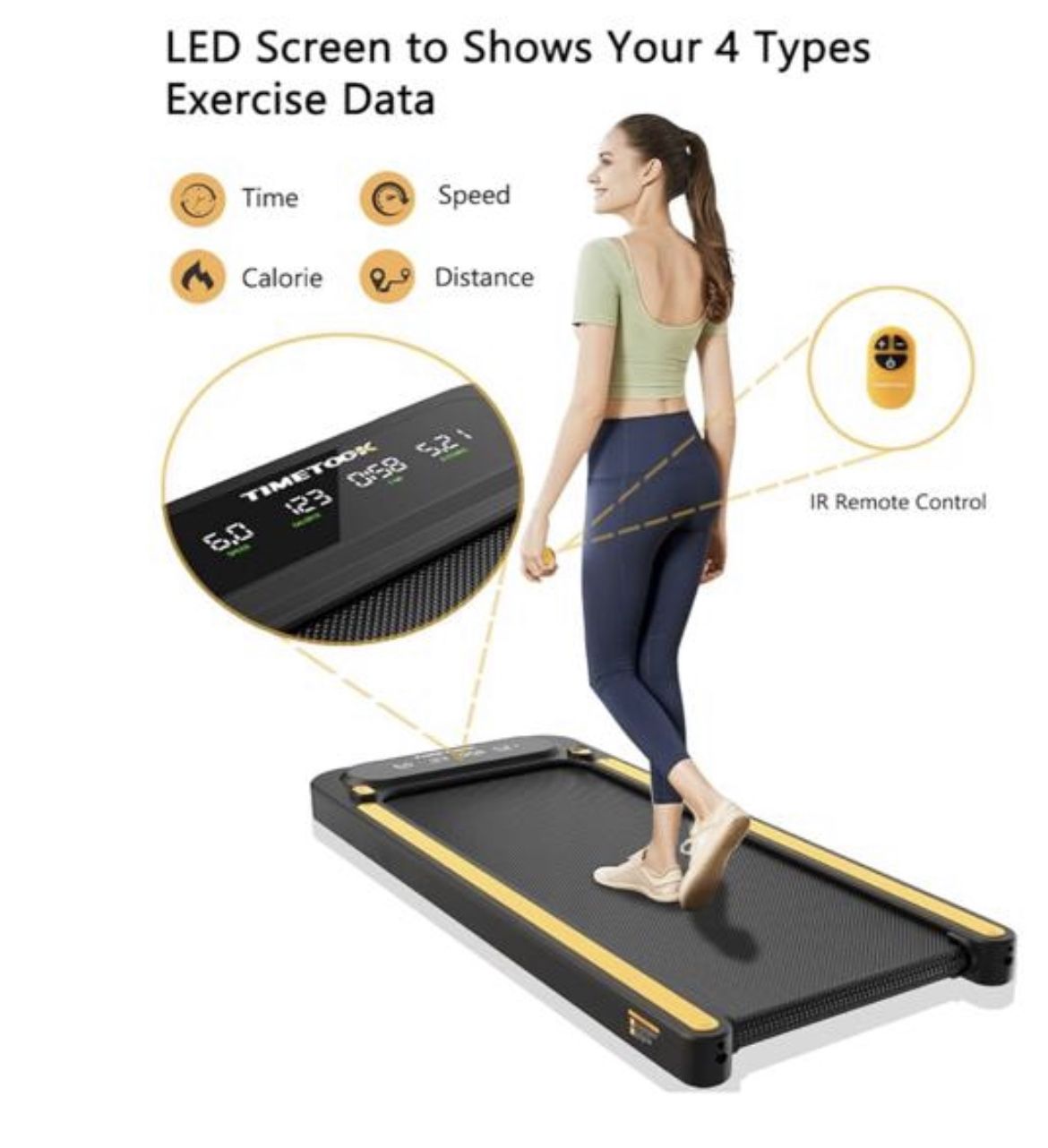 Under The Bed Foldable Treadmill