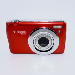 Polaroid IEX29 Digital Camera - Red 18MP - 10x Optical Zoom - Tested And Works