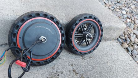 Gotrax scooter rear and front wheels