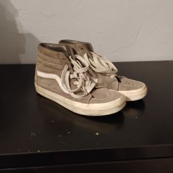 Grey High Top Woman's Vans