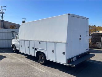 2003 Chevy Work Van tons of Tool storage Great for Electricians,Plumbers , HAVC Techs

Well-equipped white Chevrolet Express service Van. It has a com