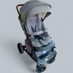 Nuna Grey Travel Stroller Up To 50 lbs.